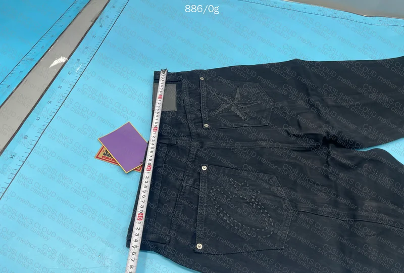 Corteiz all black jeans 6