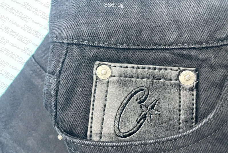 Corteiz all black jeans 9