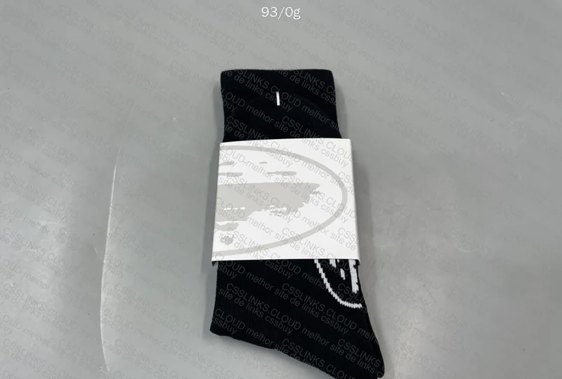 Corteiz Allstarz Socks Black/Red 2