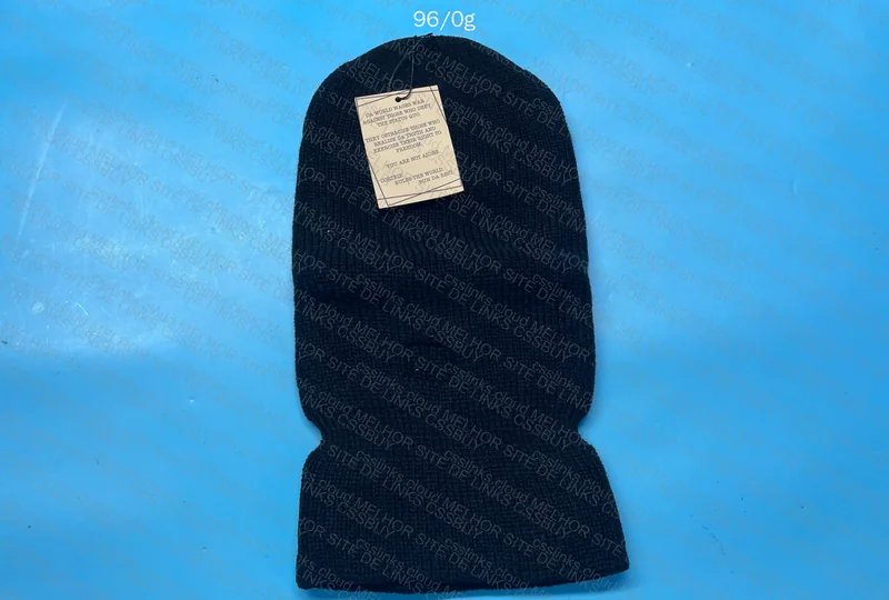 Corteiz Black and Yellow Balaclava 3