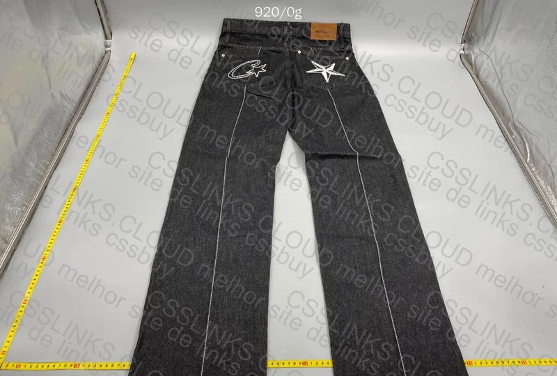 Corteiz C-Star Stitch-Down Jeans 4
