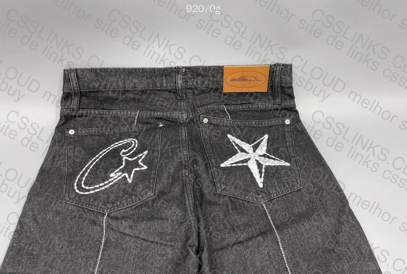 Corteiz C-Star Stitch-Down Jeans 5