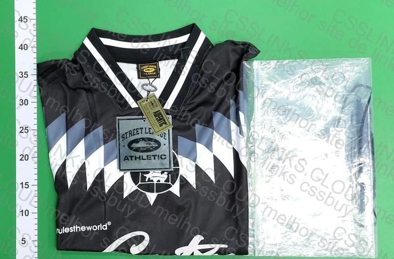 CORTEIZ CLUB RTW FOOTBALL JERSEY - BLACK 4