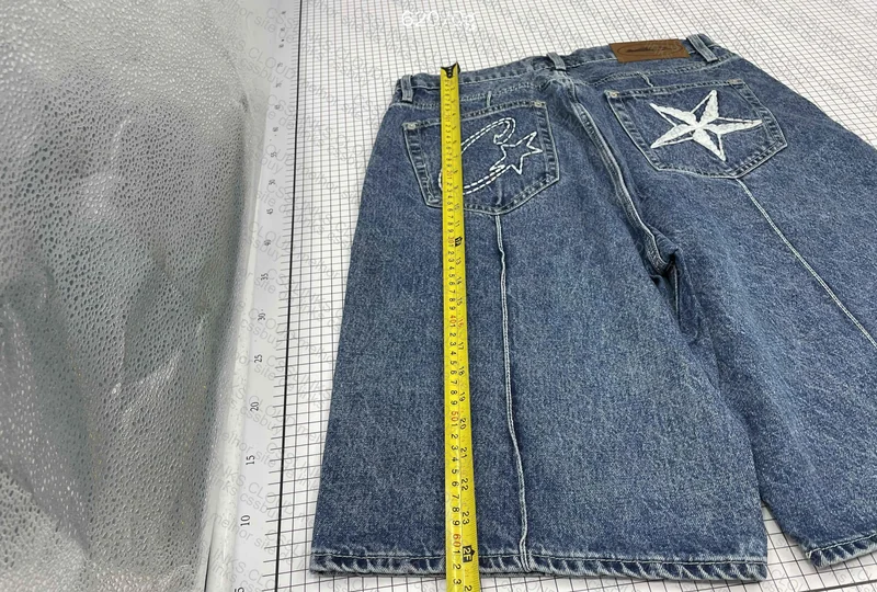 Corteiz Denim Jorts with Measurements (GOAT) 3