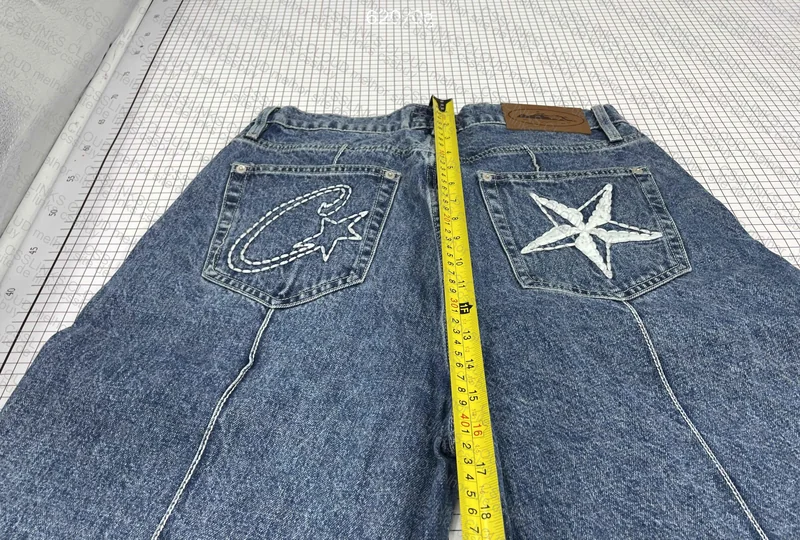 Corteiz Denim Jorts with Measurements (GOAT) 4