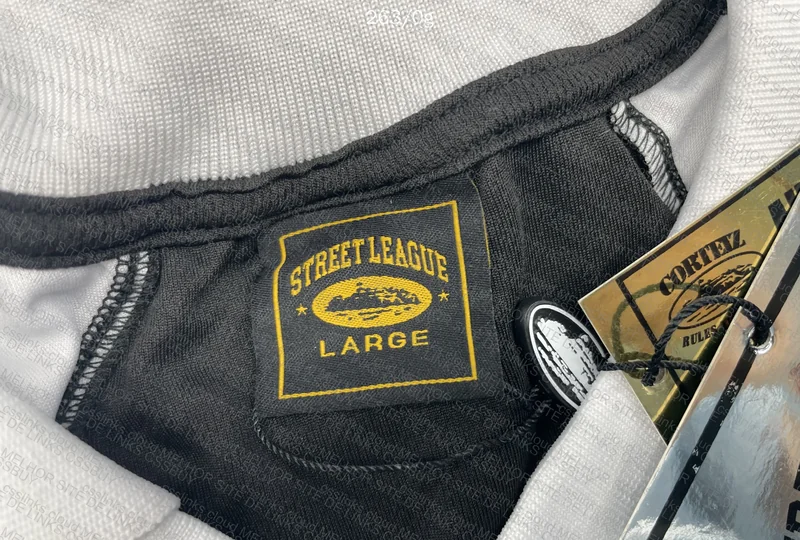 Corteiz Jersey Panel Black 2