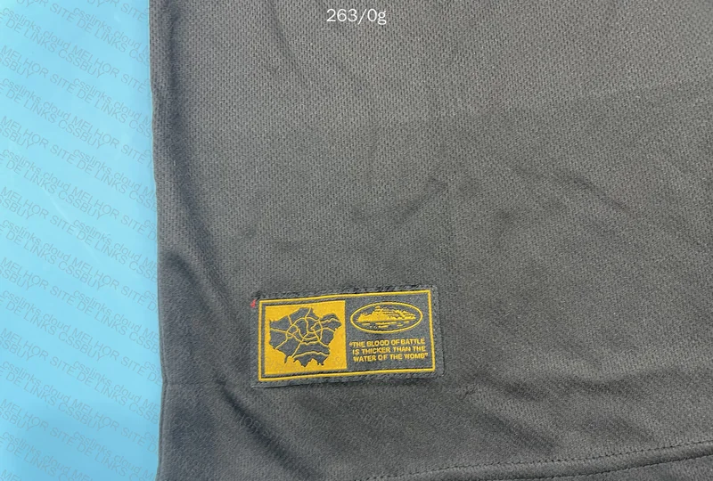 Corteiz Jersey Panel Black 5