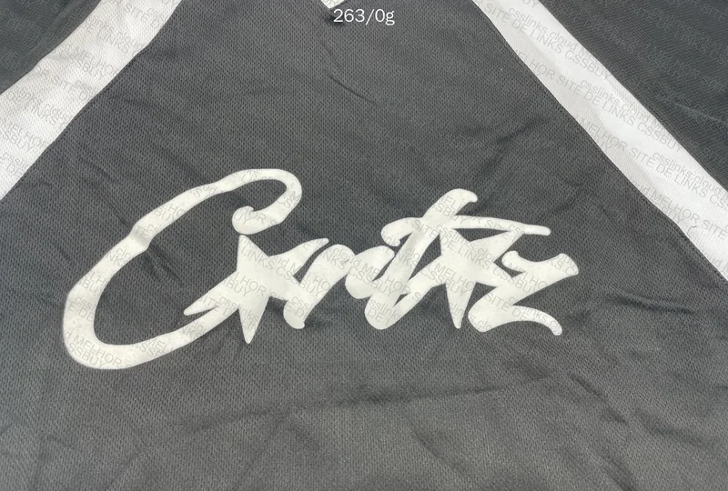 Corteiz Jersey Panel Black 6