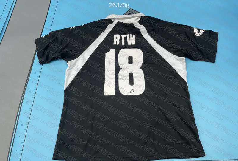 Corteiz Jersey Panel Black 8