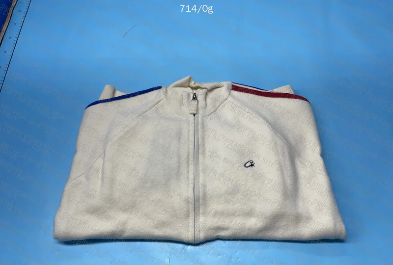 Corteiz knit zip