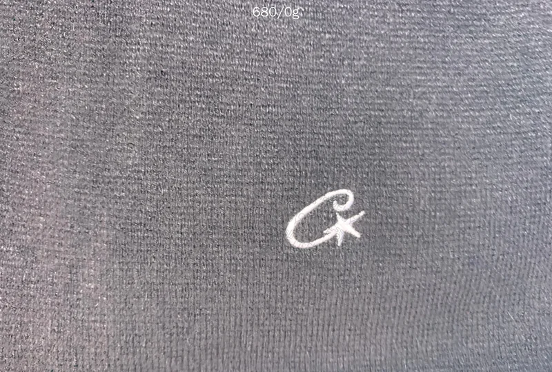 Corteiz Knit zip up fleece 10