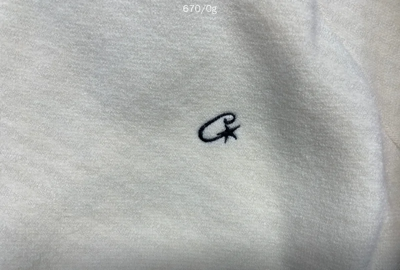 Corteiz Knit zip up fleece
