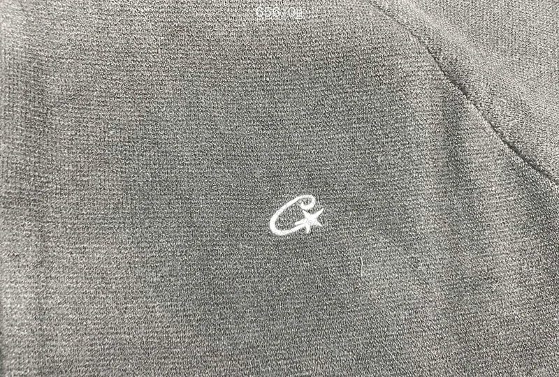 Corteiz Knit Zip Up Fleece with Measurements (GOAT) 2