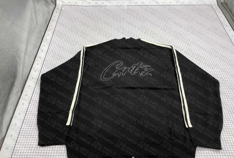 Corteiz Knit Zip Up Fleece with Measurements (GOAT) 5
