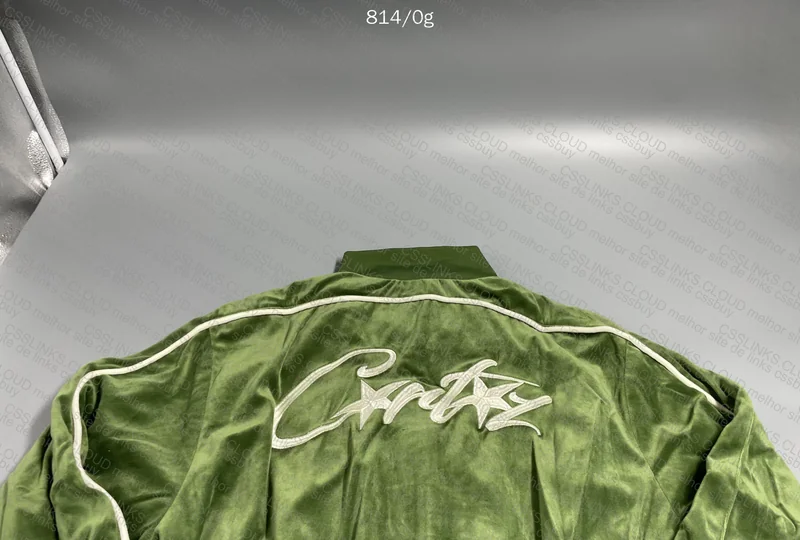 Corteiz Velour green 6