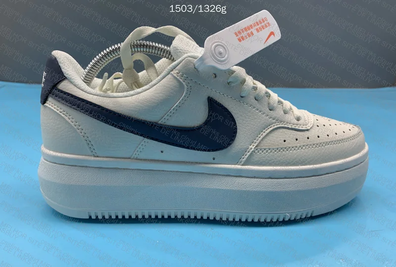 Court Vision High 'Blue' and Beige 3