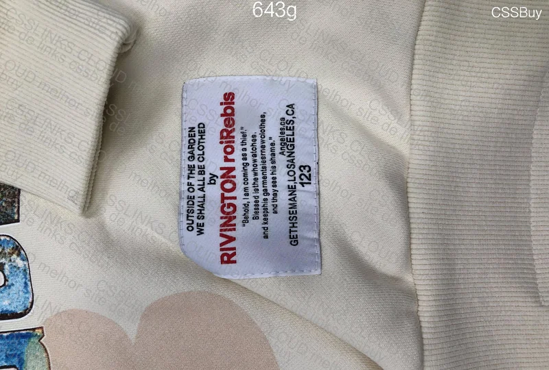 RRR123 x FOG Cream Crewneck 8