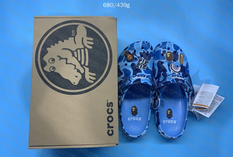 Crocs Bape Blue