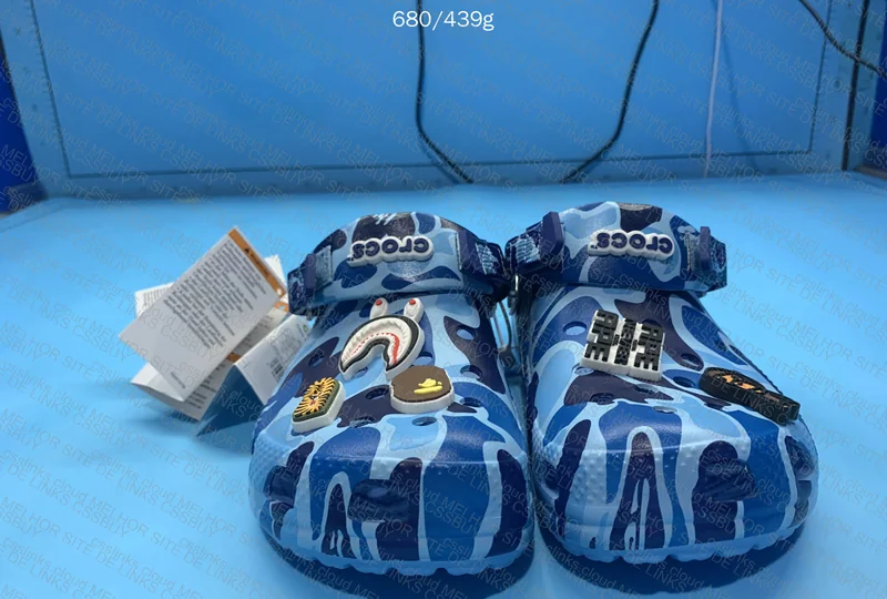 Crocs Bape Blue 4