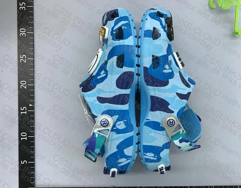 crocs bape azul 4