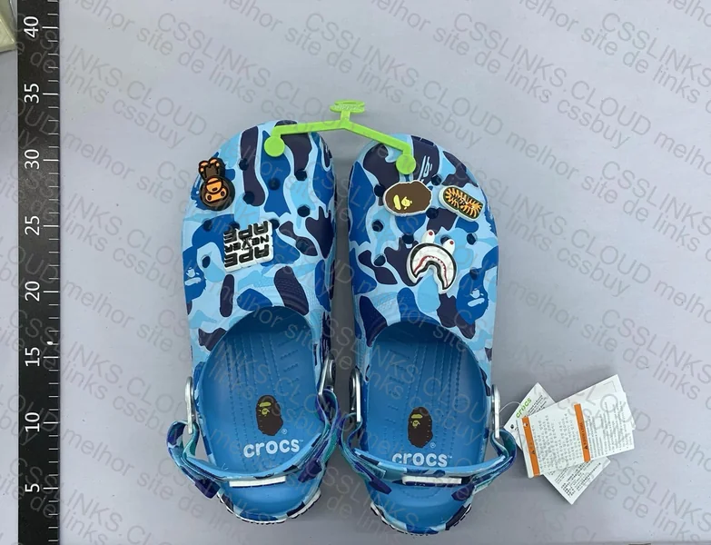 crocs bape azul 5