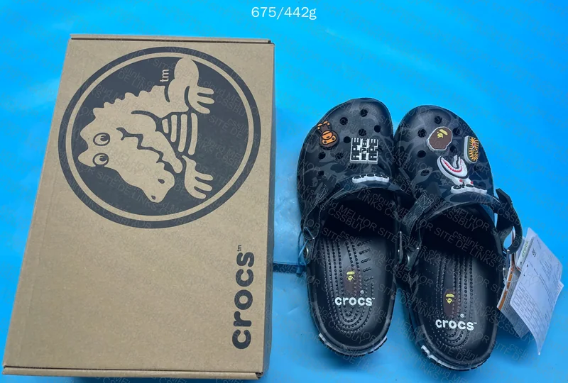 Crocs Bape Black (OVO) 4