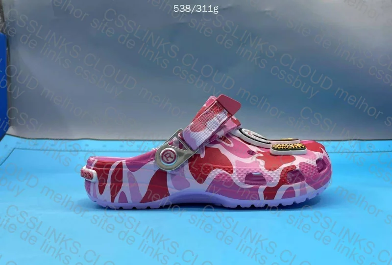 Crocs Bape Pink 3