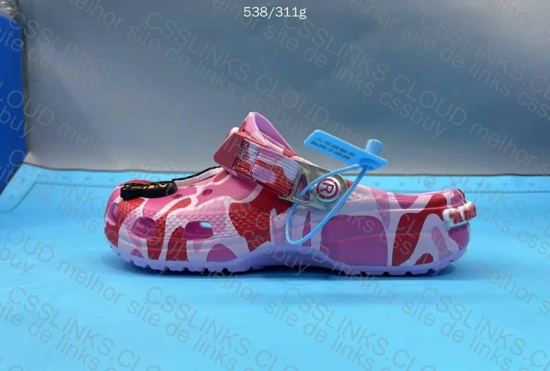 Crocs Bape Pink 5