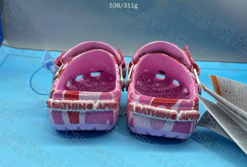 Crocs Bape Pink 8
