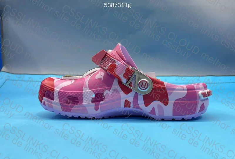 Crocs Bape Pink 9