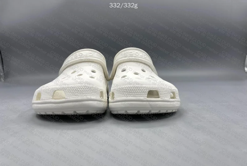 White Crocs