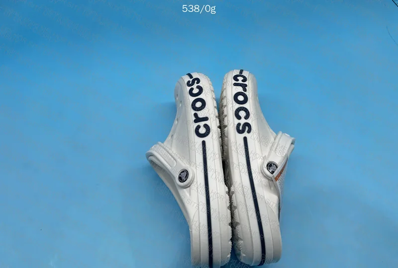 White Crocs 3