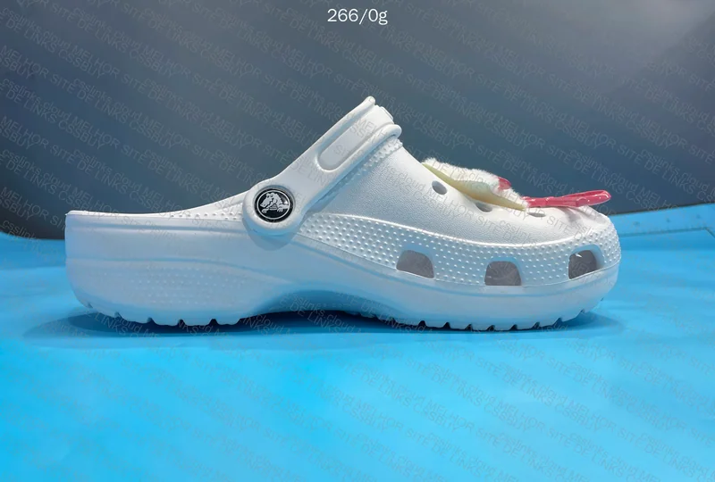 Crocs White Hello Kitty