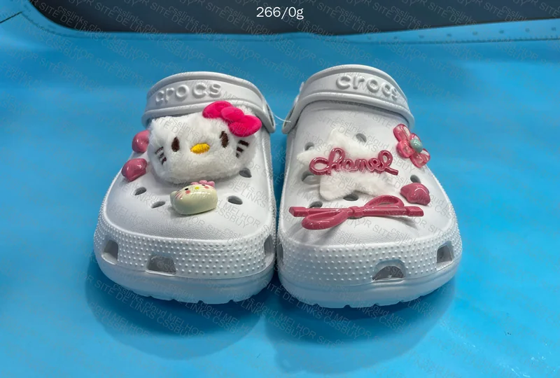 Crocs White Hello Kitty 7