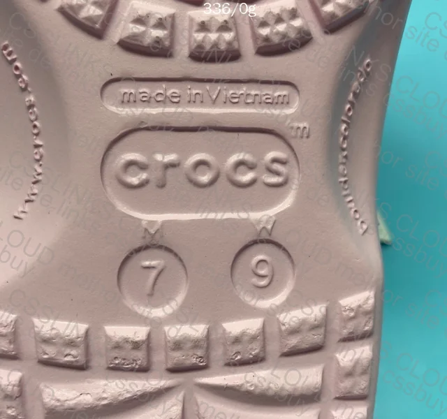 Crocs Coffee/Pink 5
