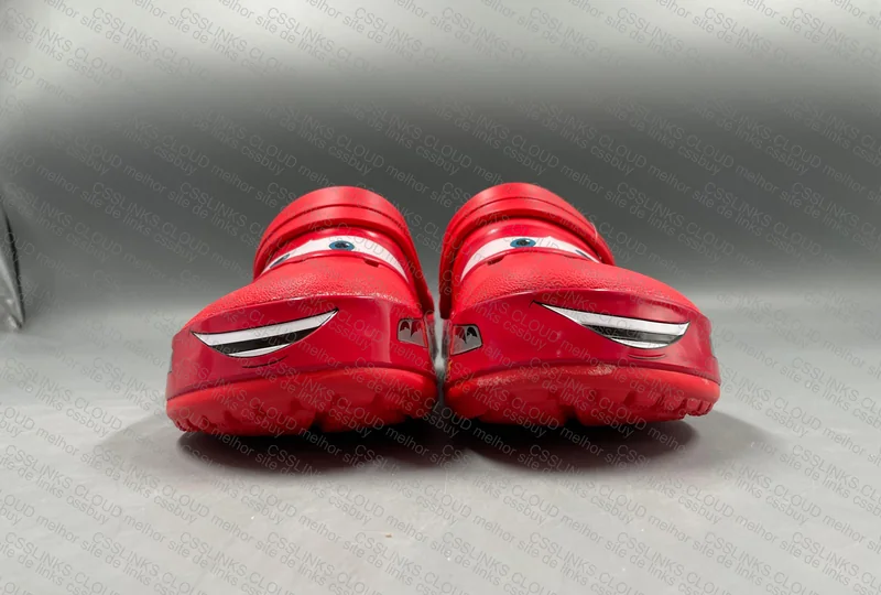 McQueen Crocs (with measurements) 2