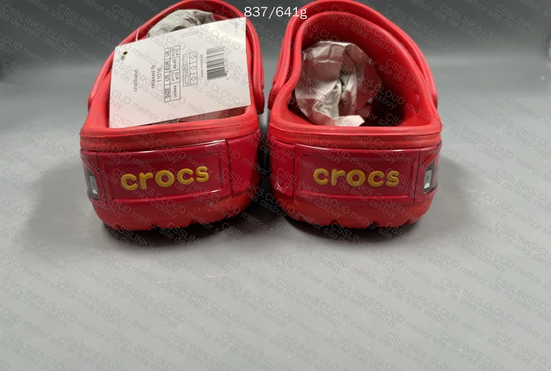 McQueen Crocs (with measurements) 3