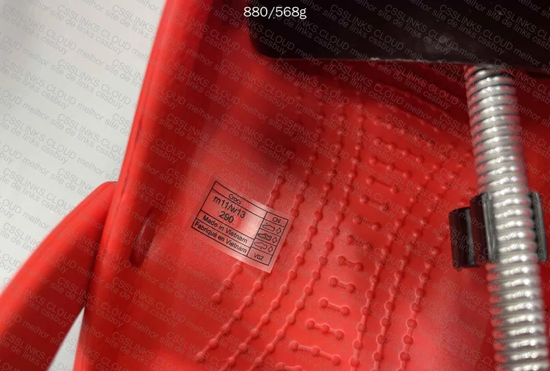 McQueen Crocs (with measurements) 7