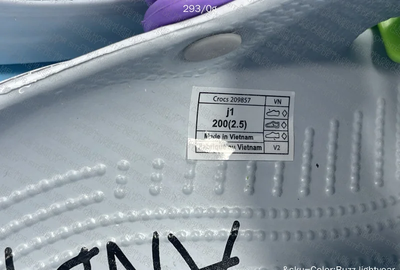 Buzz Lightyear Kids Crocs 6