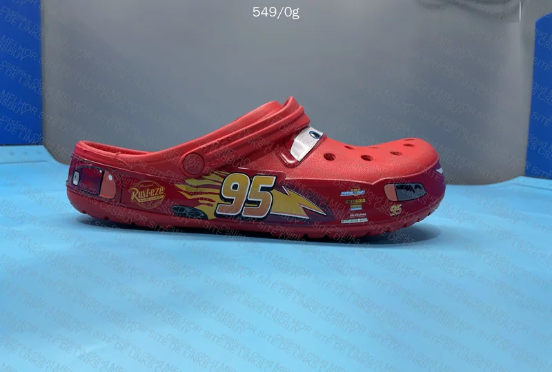 Crocs McQueen AJUDA!!! 5