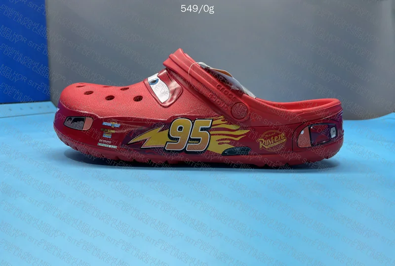 Crocs McQueen AJUDA!!! 7