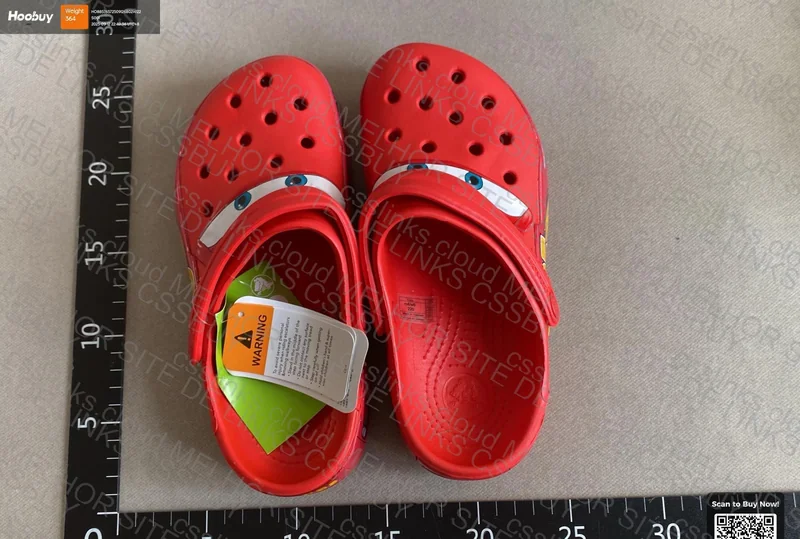 McQueen Crocs with LED