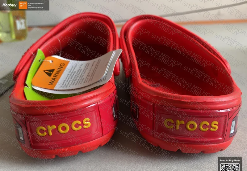 McQueen Crocs with LED 4
