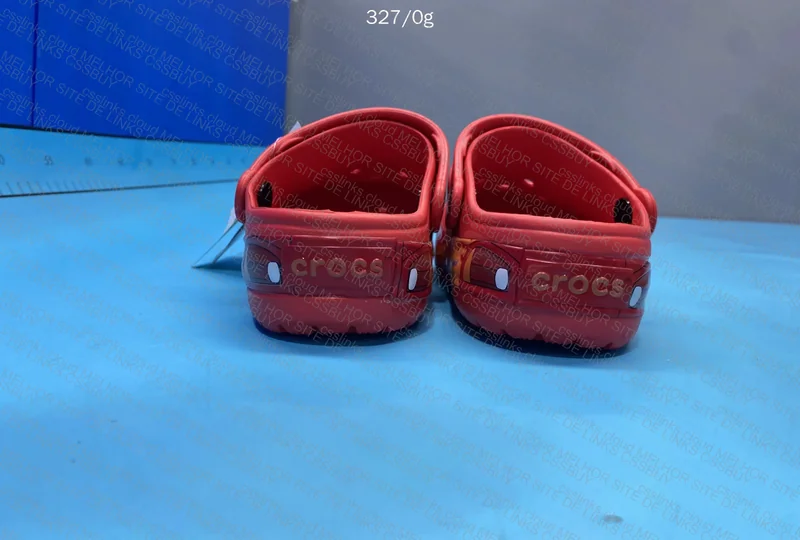Kids McQueen Crocs with LED 3
