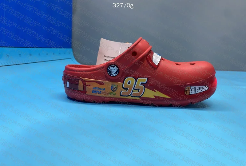 Kids McQueen Crocs with LED 8