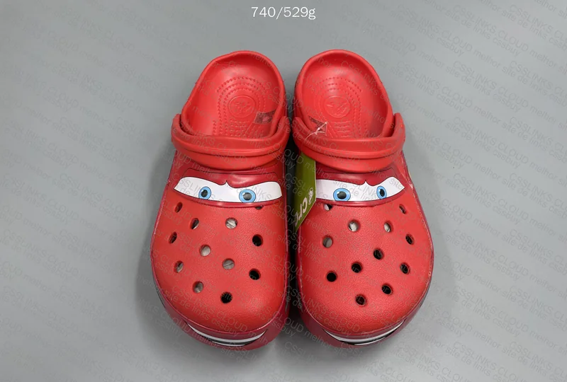 McQueen Crocs Price: 45 + 5 Y Size: M9/W11 Weight: 740/529g Batch: ---