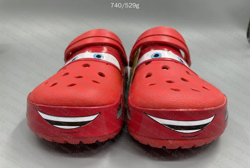 McQueen Crocs Price: 45 + 5 Y Size: M9/W11 Weight: 740/529g Batch: --- 2