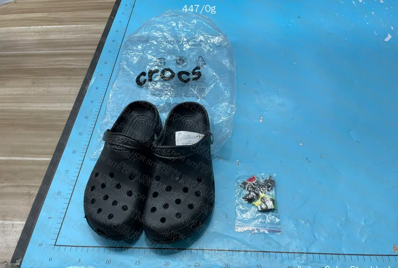 Hooper's Black Crocs