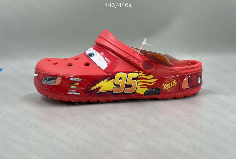 Crocs relampago McQueen 4
