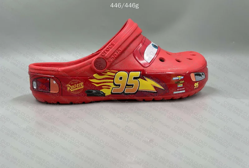 Crocs relampago McQueen 5